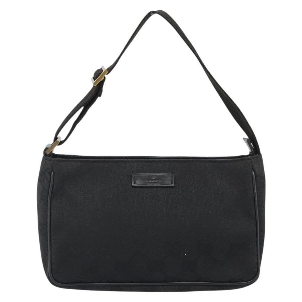 Gucci GG Canvas Handbag Black